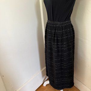 Nice straight skirt.